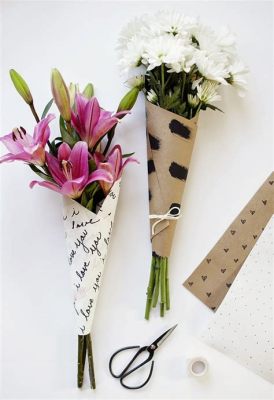 what paper is used to wrap flowers